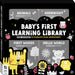 High Contrast Baby's First Learning Library by Hinkler