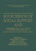 Sourcebook of Social Support and Personality by Gregory R. Pierce