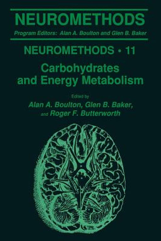 Carbohydrates and Energy Metabolism by Alan A. Boulton