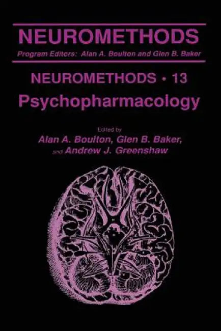 Psychopharmacology by Alan A. Boulton