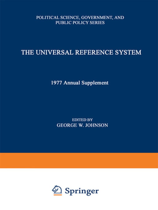 1977 Annual Supplement by George W. Johnson