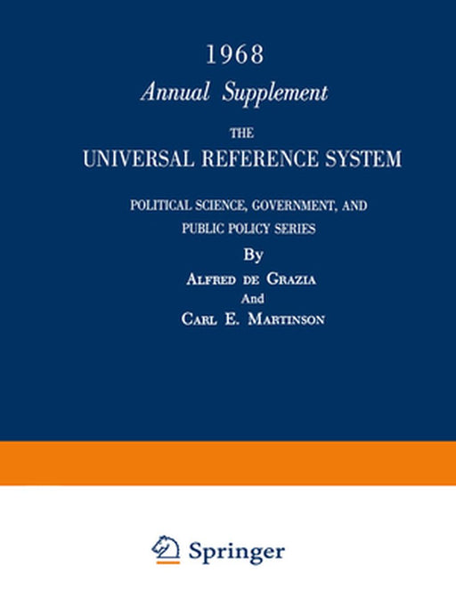 1968 Annual Supplement by John B. Simeone