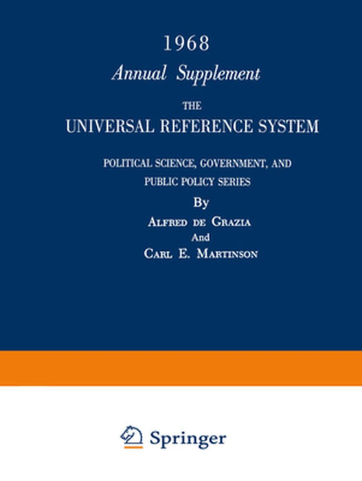 1968 Annual Supplement by John B. Simeone