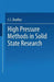 High Pressure Methods in Solid State Research by C. C. Bradley