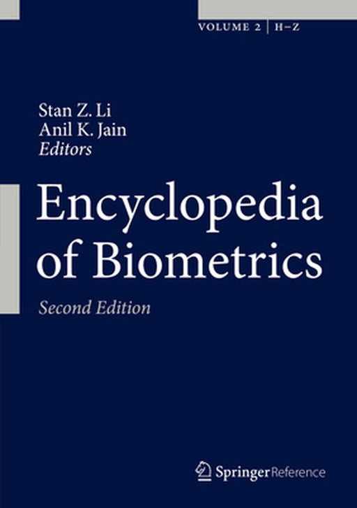 Encyclopedia of Biometrics by Stan Z. Li