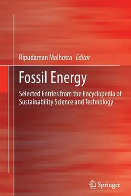 Fossil Energy: Selected Entries from the Encyclopedia of Sustainability Science and Technology by Ripudaman Malhotra
