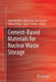 Cement-Based Materials for Nuclear Waste Storage by Florence Bart