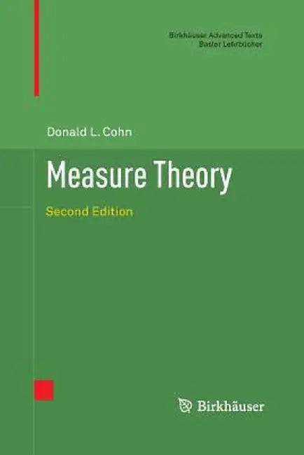 Measure Theory Second Edition by Cohn