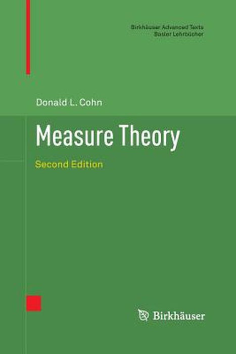 Measure Theory Second Edition by Cohn