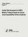 Genetic Risk Assessment and BRCA Mutation Testing for Breast and Ovarian Cancer Susceptibility: Evidence Synthesis: Evidence Synthesis Number 37 by Agency for Healthcare Resea And Quality
