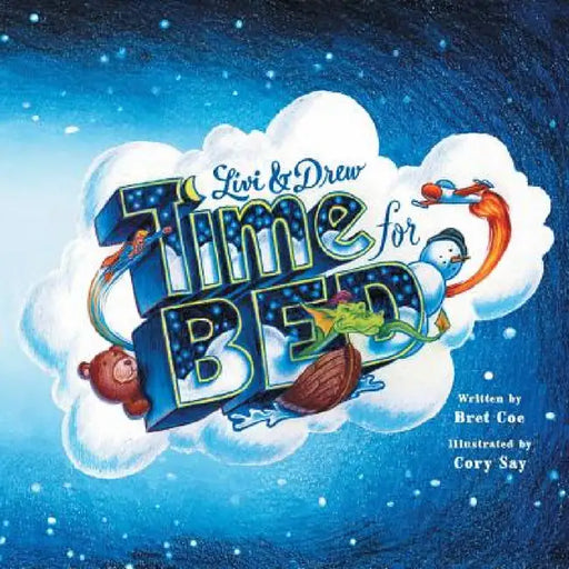 Livi and Drew Time for Bed by Bret Coe