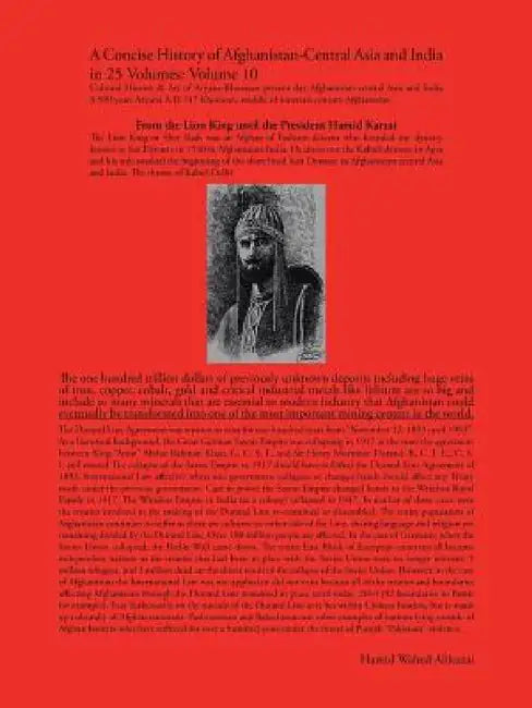 A Concise History of Afghanistan-Central Asia and India in 25 Volumes: Volume 10 by Hamid Alikuzai