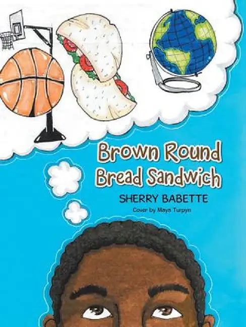 Brown Round Bread Sandwich by Sherry Babette