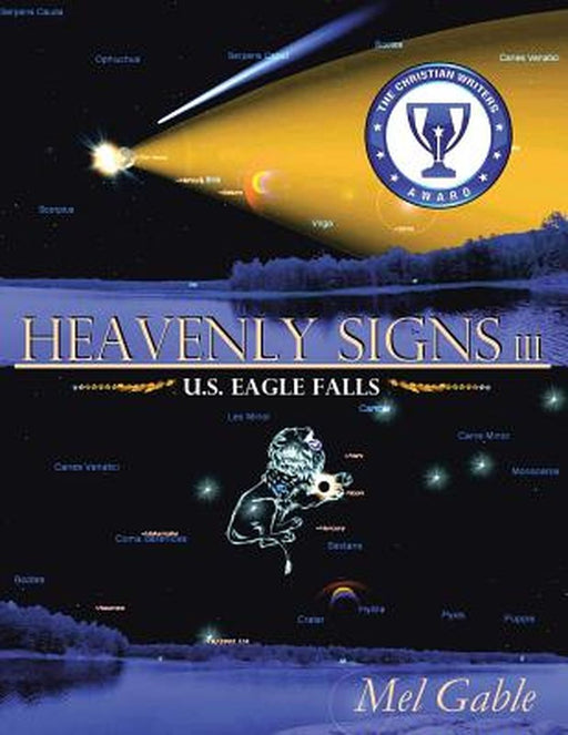 Heavenly Signs III: U.S. Eagle Falls by Mel Gable