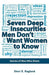 Seven Deep Insecurities Men Don't Want Women to Know: Stories of Men Who Share by Sheri E. Ragland