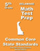 Delaware 5th Grade Math Test Prep: Common Core Learning Standards by Teachers' Treasures
