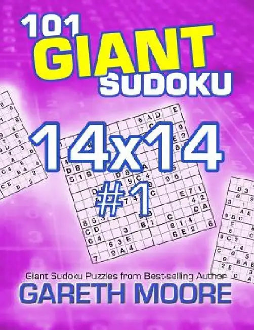 101 Giant Sudoku 14x14 #1 by Gareth Moore