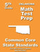 Oklahoma 5th Grade Math Test Prep: Common Core Learning Standards by Teachers' Treasures