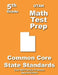 Utah 5th Grade Math Test Prep: Common Core Learning Standards by Teachers' Treasures