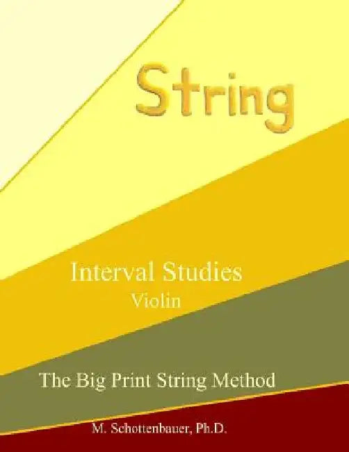 Interval Studies: Violin by M. Schottenbauer
