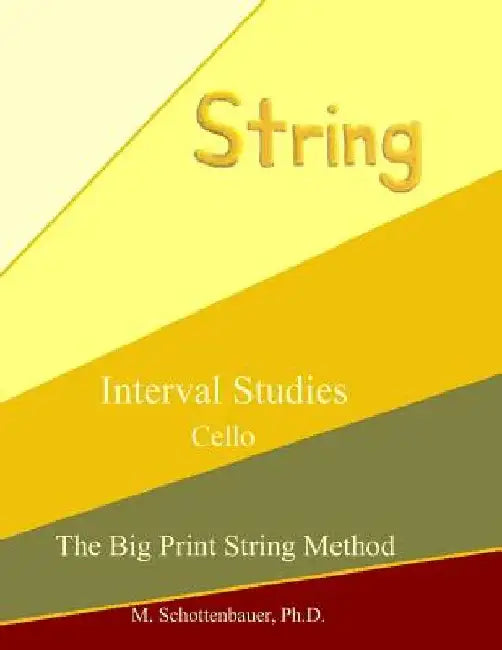 Interval Studies: Cello by M. Schottenbauer