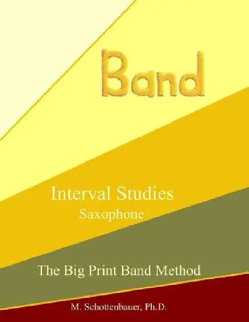 Interval Studies: Saxophone by M. Schottenbauer