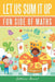 Let Us Sum It Up: Fun Side of Maths by Catherine Daniel