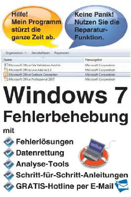Windows 7 Fehlerbehebung by Backer, Reiner