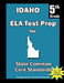 Idaho 5th Grade ELA Test Prep: Common Core Learning Standards by Teachers' Treasures