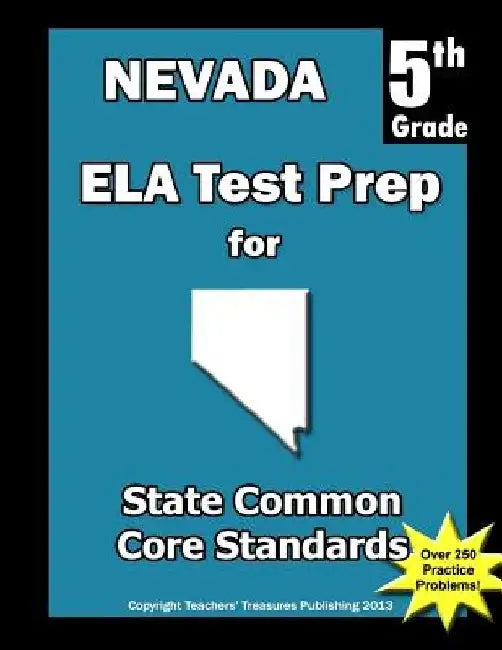 Nevada 5th Grade ELA Test Prep: Common Core Learning Standards by Teachers' Treasures
