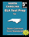 North Carolina 5th Grade ELA Test Prep: Common Core Learning Standards by Teachers' Treasures
