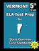 Vermont 5th Grade ELA Test Prep: Common Core Learning Standards by Teachers' Treasures