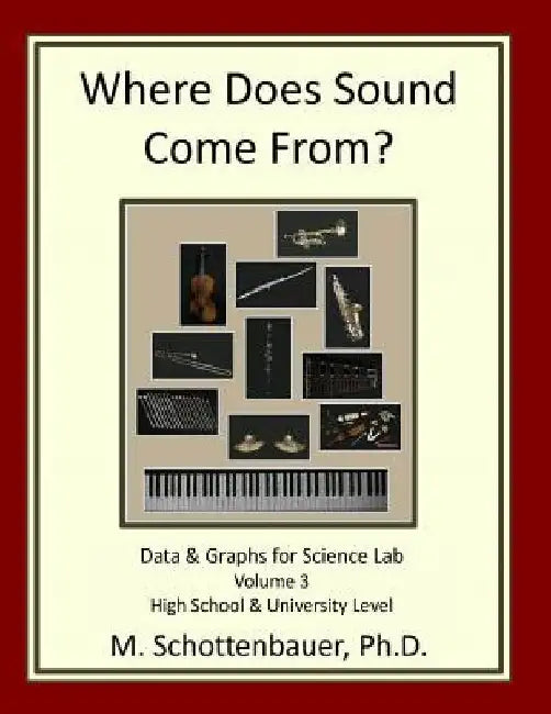 Where Does Sound Come From? Data & Graphs for Science Lab: Volume 3 by M. Schottenbauer