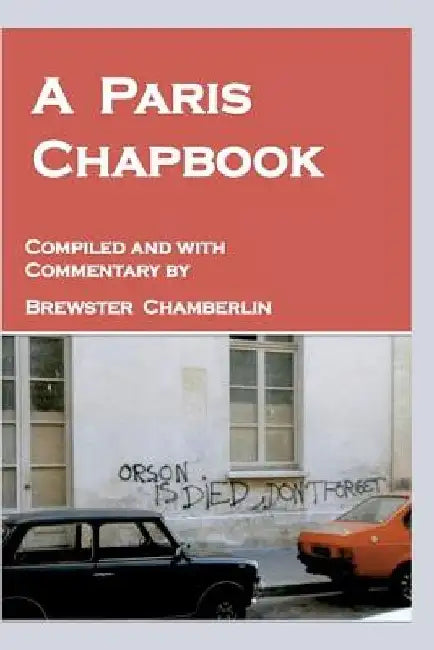 A Paris Chapbook by Brewster Chamberlin