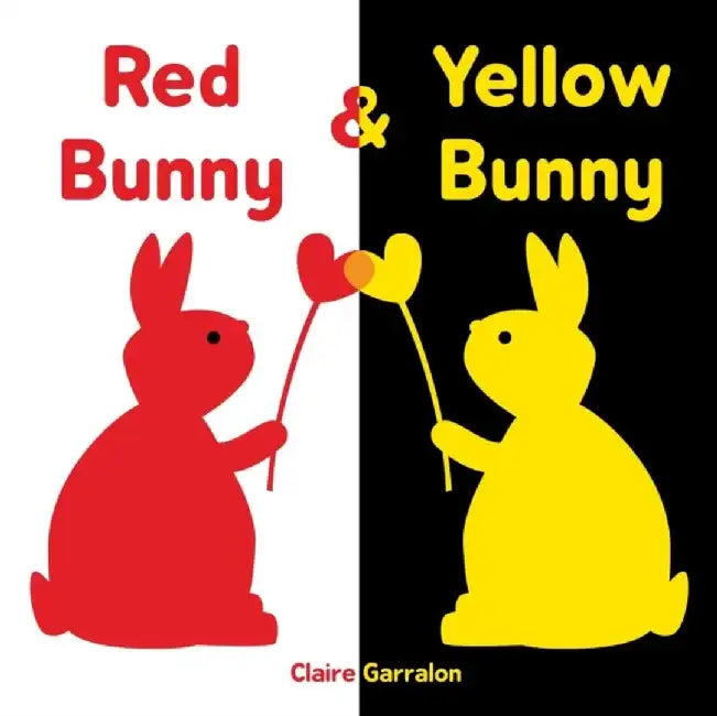 Red Bunny & Yellow Bunny by Claire Garralon
