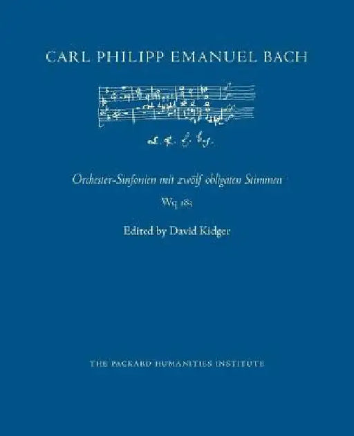 Orchester-Sinfonien mit zwölf obligaten Stimmen Wq 183 by David Kidger