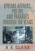 Lyrical Affairs, Poetry, and Parables Through the Years by R. K. Clark