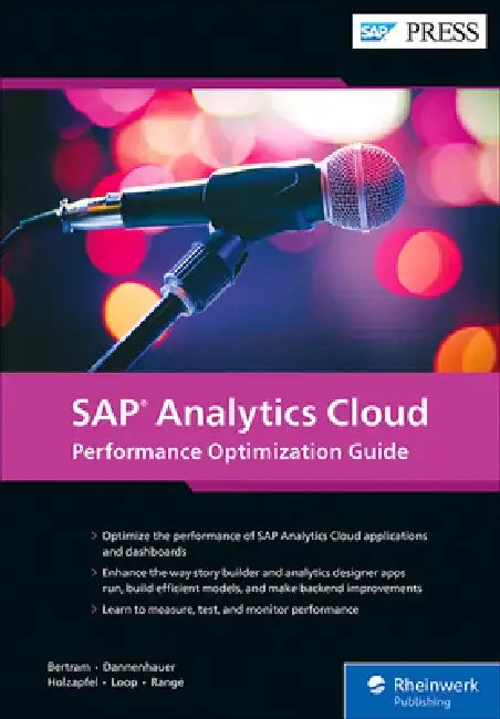 SAP Analytics Cloud Performance Optimization Guide by Erik Bertram