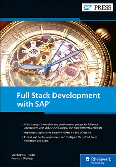 Full Stack Development with SAP by Glavanovits