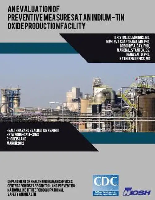An evaluation of preventive measures at an indium-tin oxide production facility by Eva Suarthana