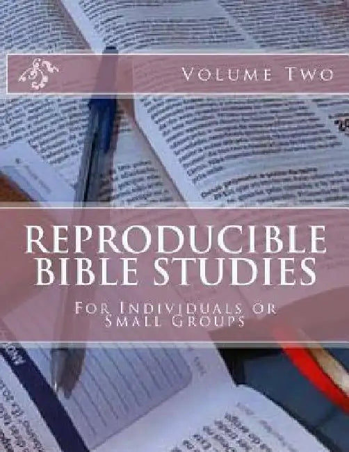Reproducible Bible Studies: For Individuals or Small Groups by Jeff Canfield