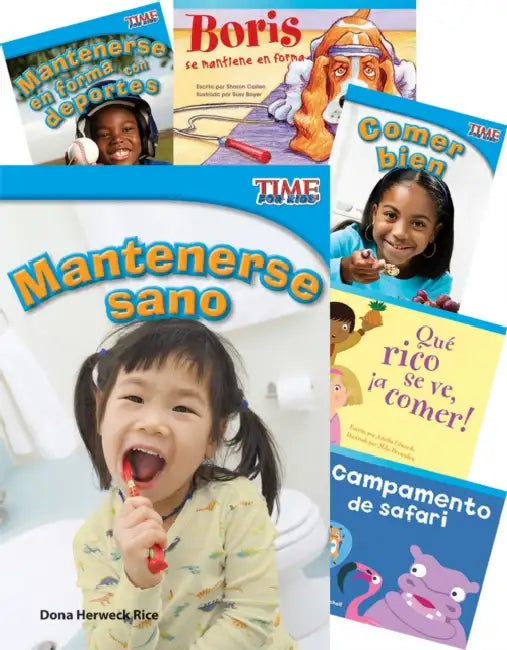 ¡Saludable Y En Forma! 6-Book Set by Multiple Authors