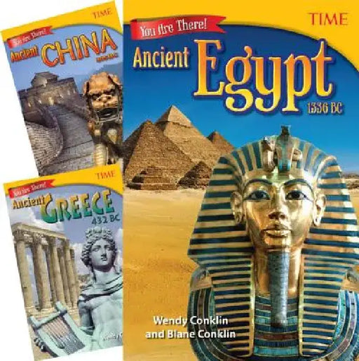 Time(r) You Are There! Ancient Times: 3-Book Set by Multiple Authors
