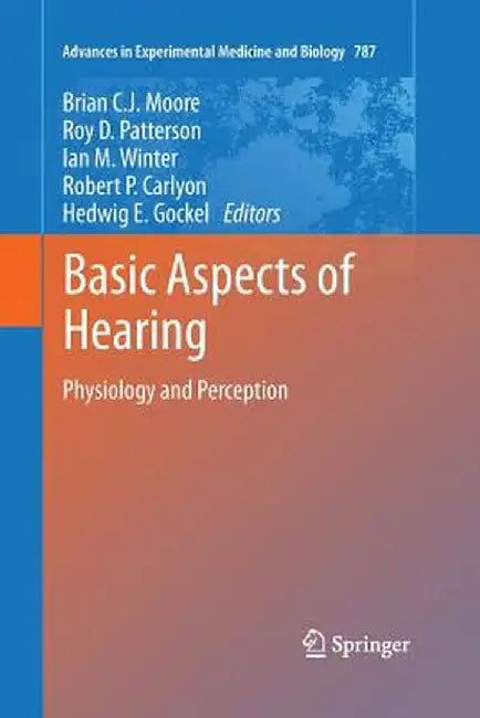 Basic Aspects of Hearing: Physiology and Perception by Brian C. J. Moore
