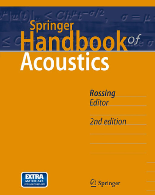 Springer Handbook of Acoustics by F. Dunn