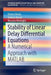 Stability of Linear Delay Differential Equations: A Numerical Approach with MATLAB by Dimitri Breda