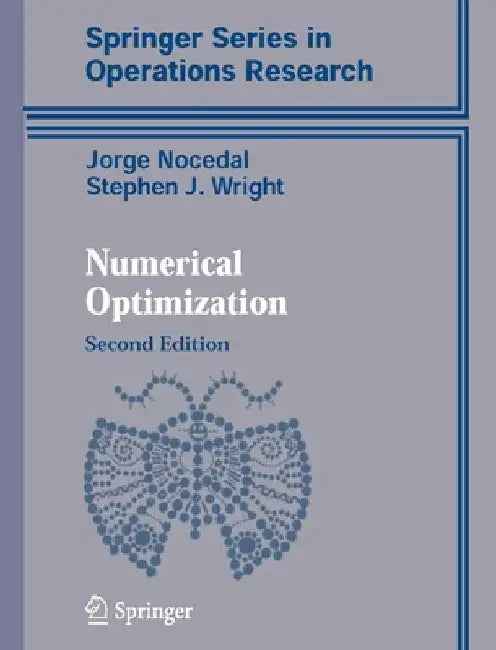Numerical Optimization by Jorge Nocedal