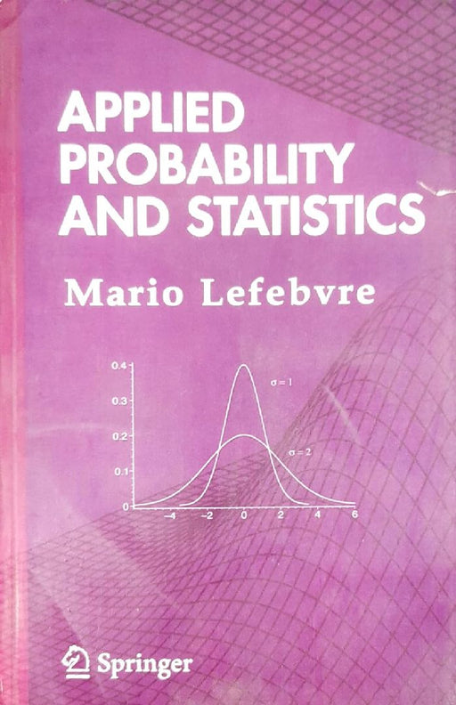 Applied Probability and Statistics  by Lefebvre