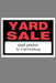 yard sale: used poems by Carl Hultberg