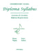 Diploma Syllabus Conservatory Canada by Not Available